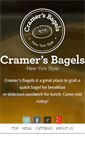 Mobile Screenshot of cramersbagels.com